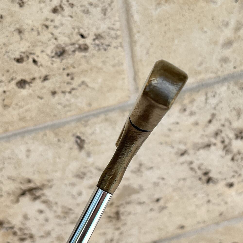 Acushnet Bullseye 35A Old Standard Putter LH Or RH Steel 35" (Bad Grip) - Picture 6 of 10